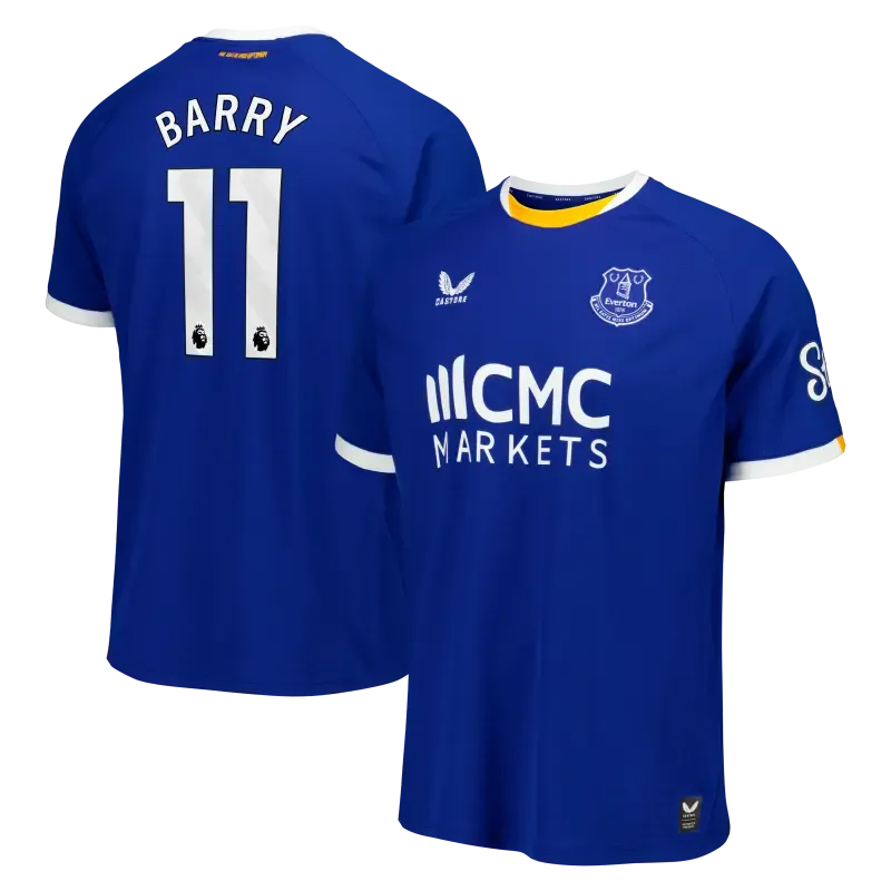 Everton Castore Home Replica Shirt 2026-27 With Barry 11 printing