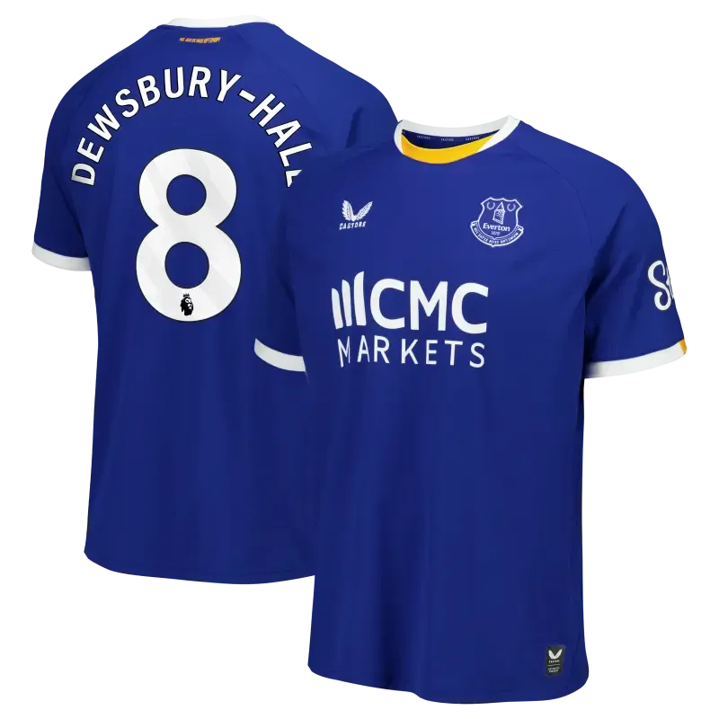 Everton Castore Home Replica Shirt 2026-27 With Dewsbury-Hall 8 printing