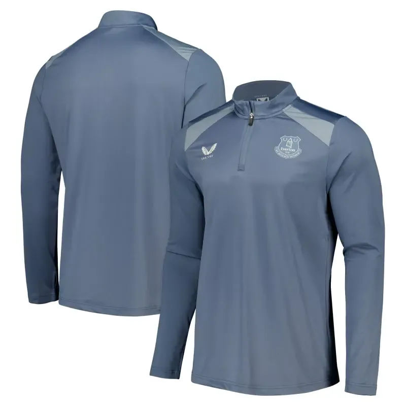 Everton Castore Players Training Midlayer - Blue