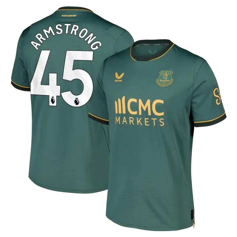 Everton Castore Third Pro Shirt 2026-27 With Armstrong 45 printing