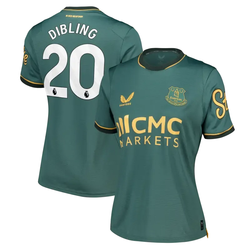 Everton Castore Third Pro Shirt 2026-27 - Womens With Dibling 20 printing