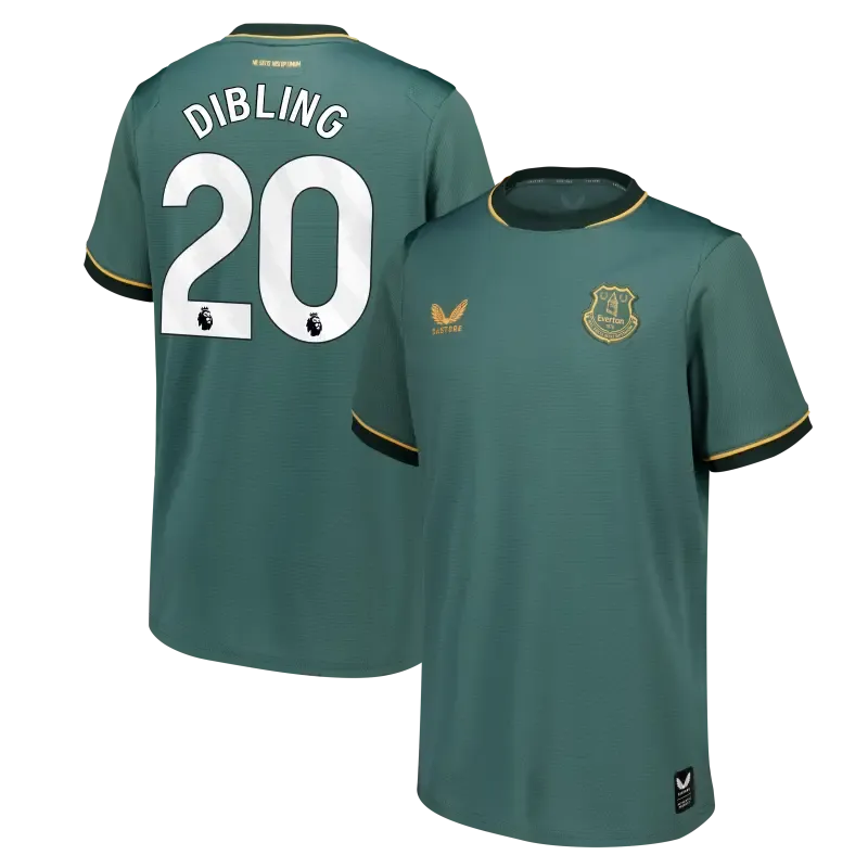 Everton Castore Third Replica Shirt 2026-27 - Kids With Dibling 20 printing
