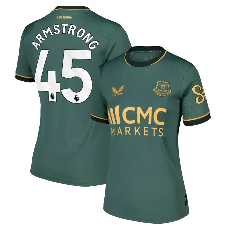 Everton Castore Third Replica Shirt 2026-27 - Womens With Armstrong 45 printing