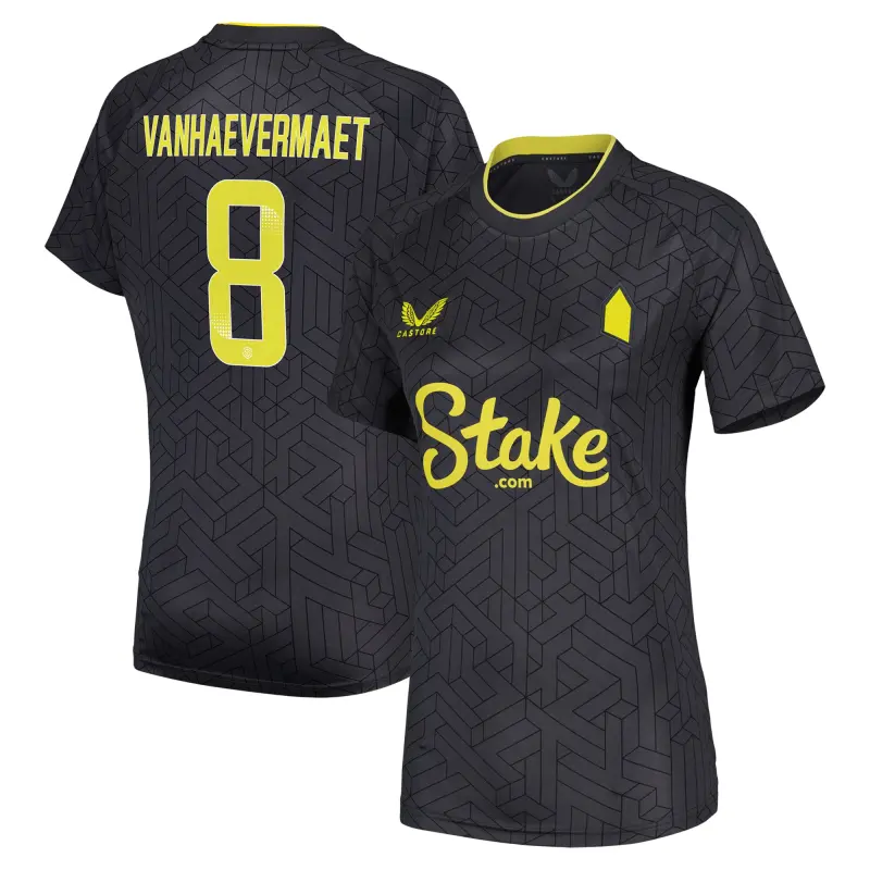 Everton Shirt everton-wsl-castore-away-shirt-2024-25-womens-with-vanhaevermaet-8-printing-202055508-08 - Home, Away and Retro Jerseys