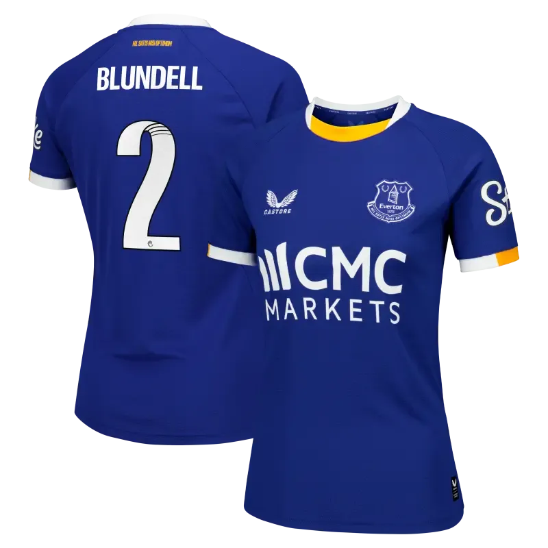 Everton WSL Castore Home Replica Shirt 2026-27 - Womens With Blundell 2 printing