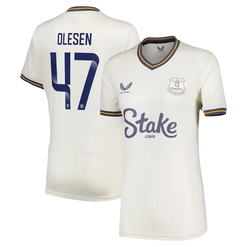 Everton Shirt everton-wsl-castore-third-pro-shirt-2024-25-womens-with-olesen-47-printing-202157138-47 - Home, Away and Retro Jerseys