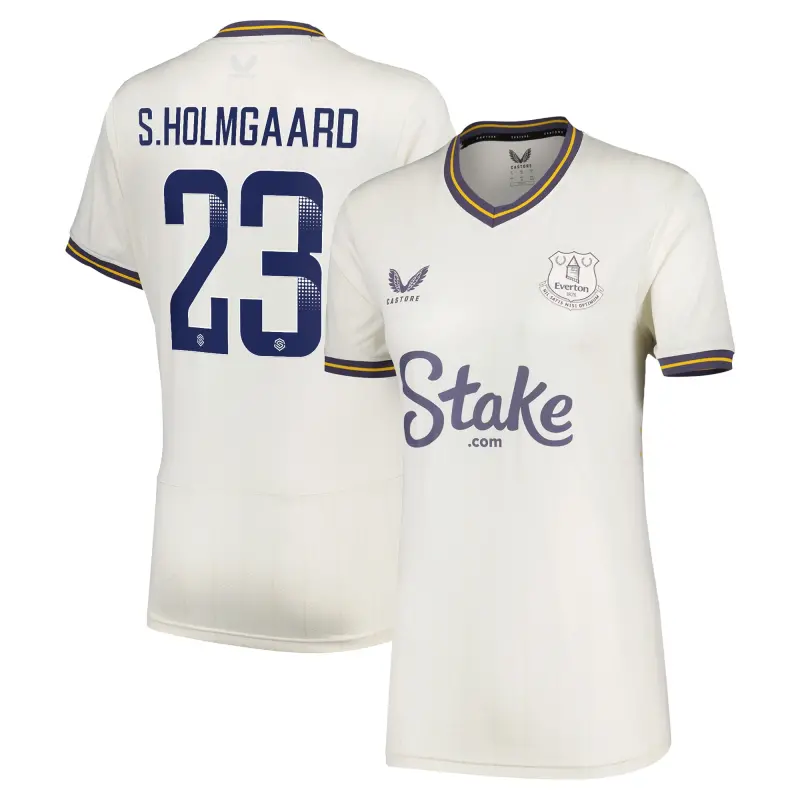 Everton Shirt everton-wsl-castore-third-pro-shirt-2024-25-womens-with-s-holmgaard-23-printing-202157136-23 - Home, Away and Retro Jerseys