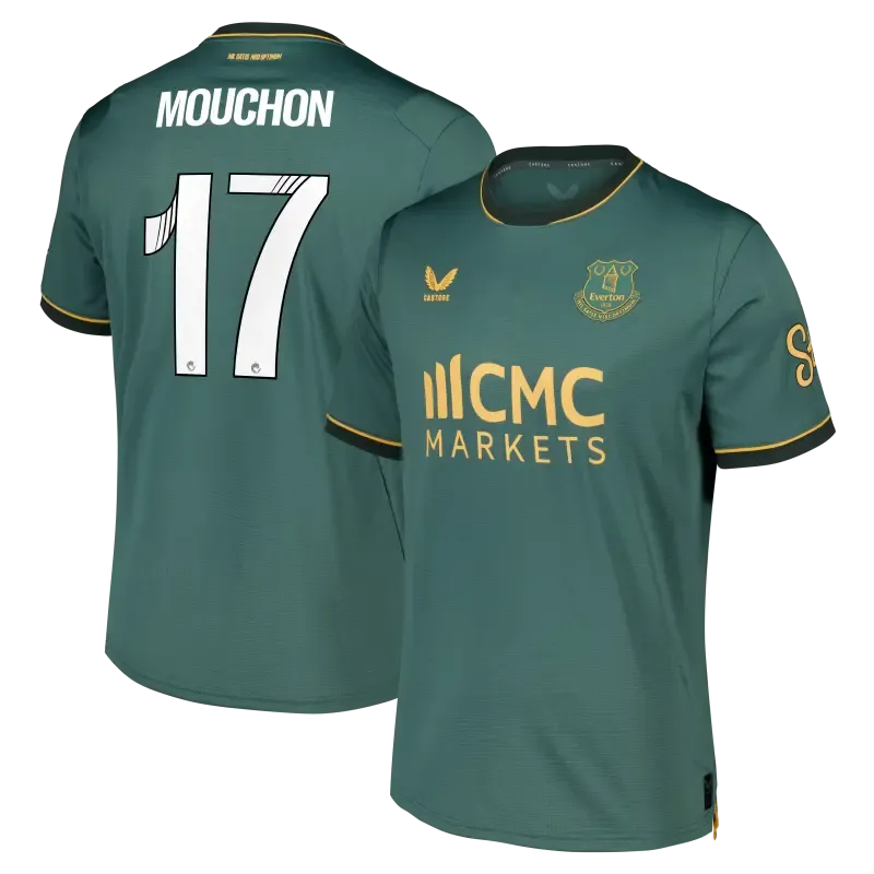 Everton WSL Castore Third Pro Shirt 2026-27 With Mouchon 17 printing