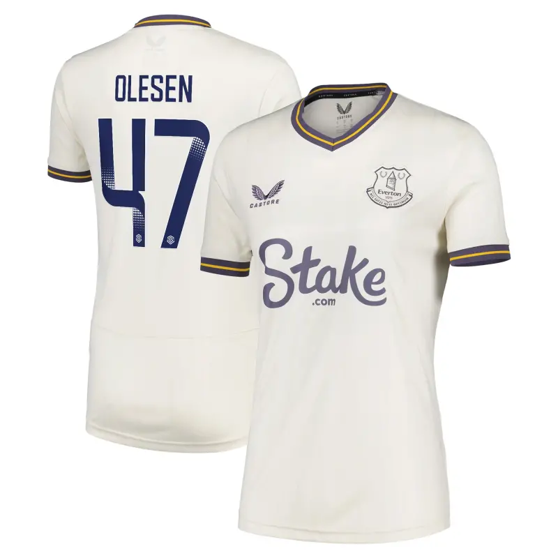 Everton Shirt everton-wsl-castore-third-shirt-2024-25-womens-with-olesen-47-printing-202157155-47 - Home, Away and Retro Jerseys