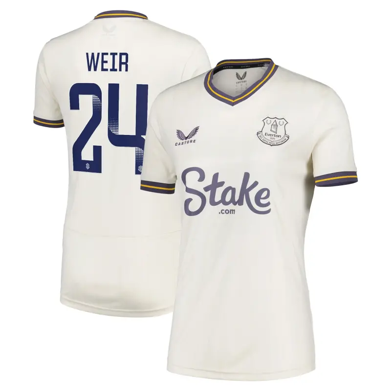 Everton Shirt everton-wsl-castore-third-shirt-2024-25-womens-with-weir-24-printing-202157158-24 - Home, Away and Retro Jerseys