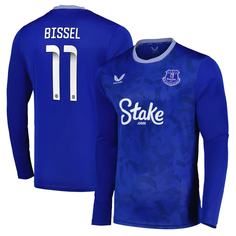 Everton Shirt everton-wsl-home-replica-shirt-2024-25-long-sleeve-with-bissell-11-printing-201963380-11 - Home, Away and Retro Jerseys