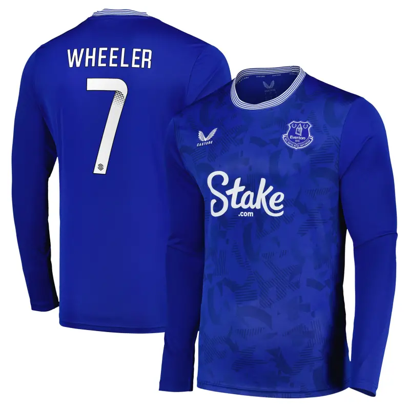 Everton Shirt everton-wsl-home-replica-shirt-2024-25-long-sleeve-with-wheeler-7-printing-201963402-07 - Home, Away and Retro Jerseys