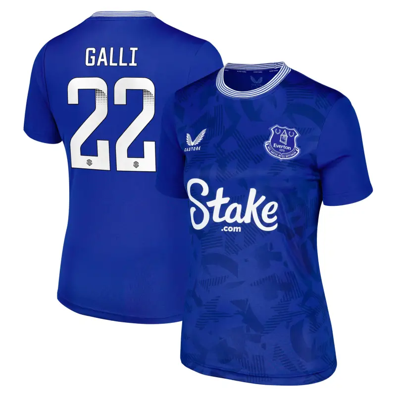 Everton Shirt everton-wsl-home-replica-shirt-2024-25-womens-with-galli-22-printing-201963485-22 - Home, Away and Retro Jerseys
