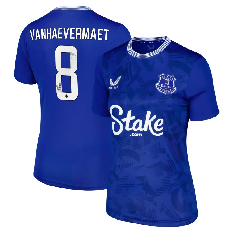 Everton Shirt everton-wsl-home-replica-shirt-2024-25-womens-with-vanhaevermaet-8-printing-201963463-08 - Home, Away and Retro Jerseys