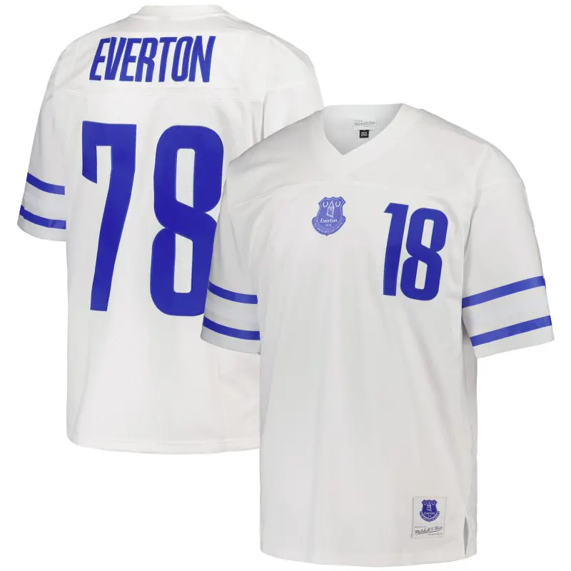 Everton Shirt everton-x-mitchell-ness-american-football-legacy-jersey-white-unisex-201952166 - Home, Away and Retro Jerseys
