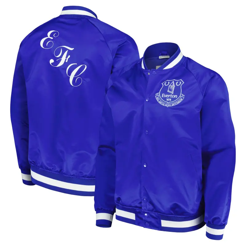 Everton Shirt everton-x-mitchell-ness-lightweight-satin-jacket-royal-unisex-201952160 - Home, Away and Retro Jerseys